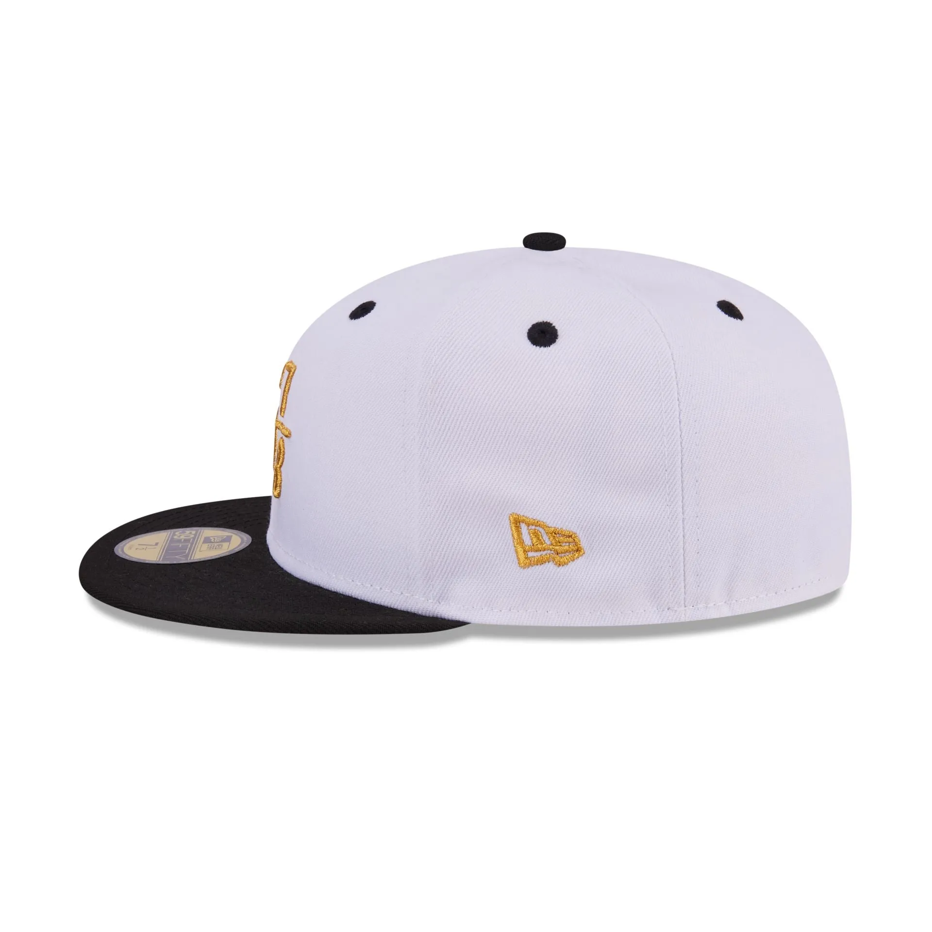 New Era Cap Signature Size 6 7/8 White 59FIFTY Fitted Hat sold by New Era product image thumbnail 4