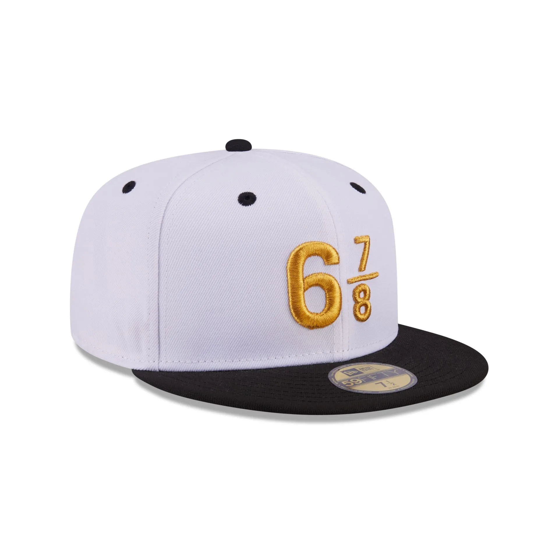 New Era Cap Signature Size 6 7/8 White 59FIFTY Fitted Hat sold by New Era product image thumbnail 3