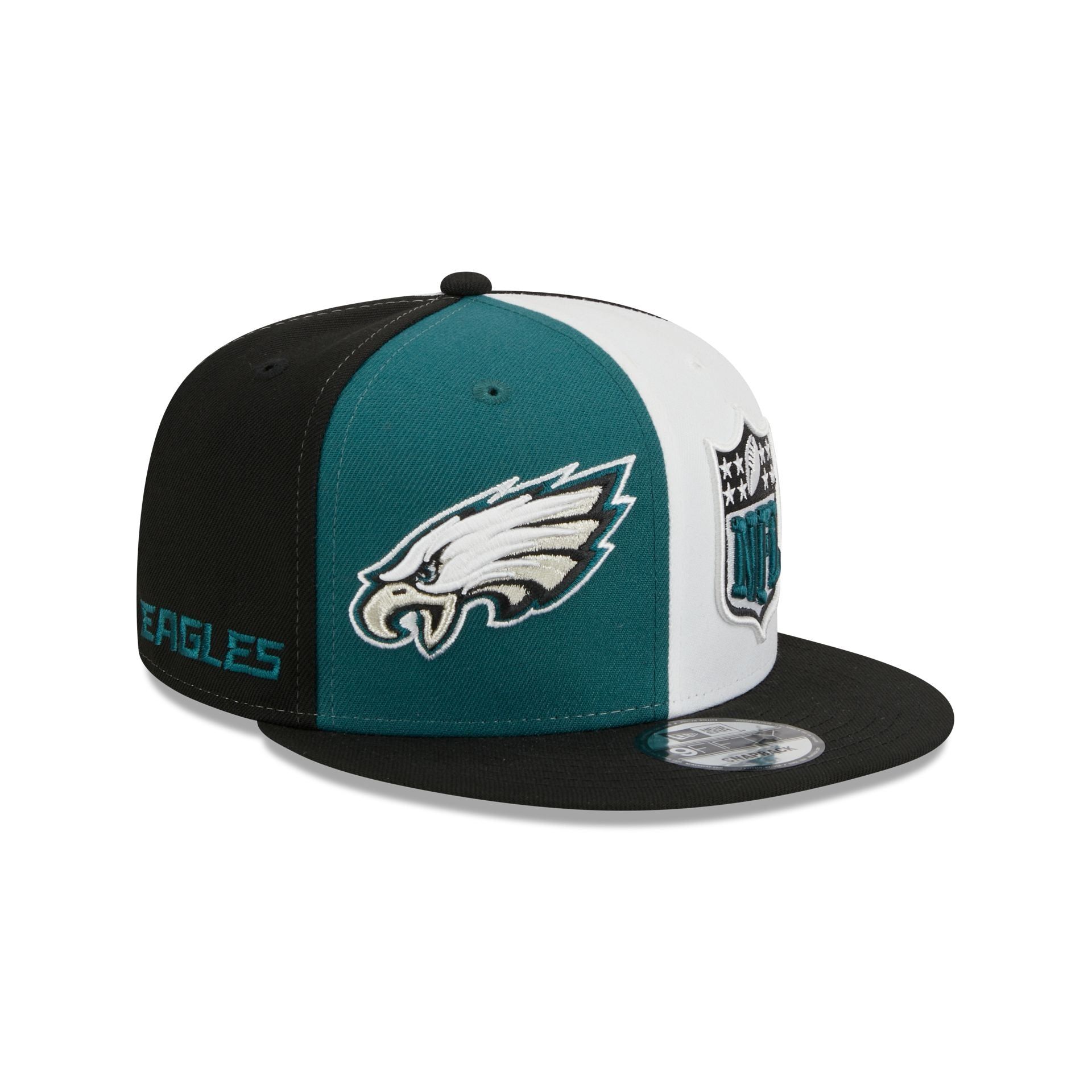 Philadelphia Eagles 2023 Sideline 9FIFTY Snapback Hat sold by New Era