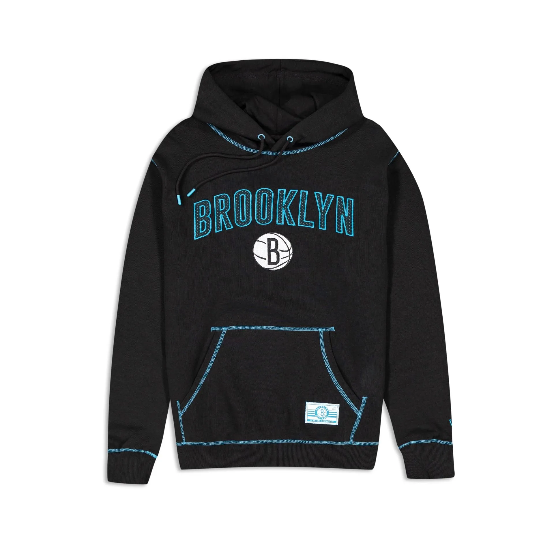 Brooklyn Nets 2023 City Edition Black Hoodie sold by New Era
