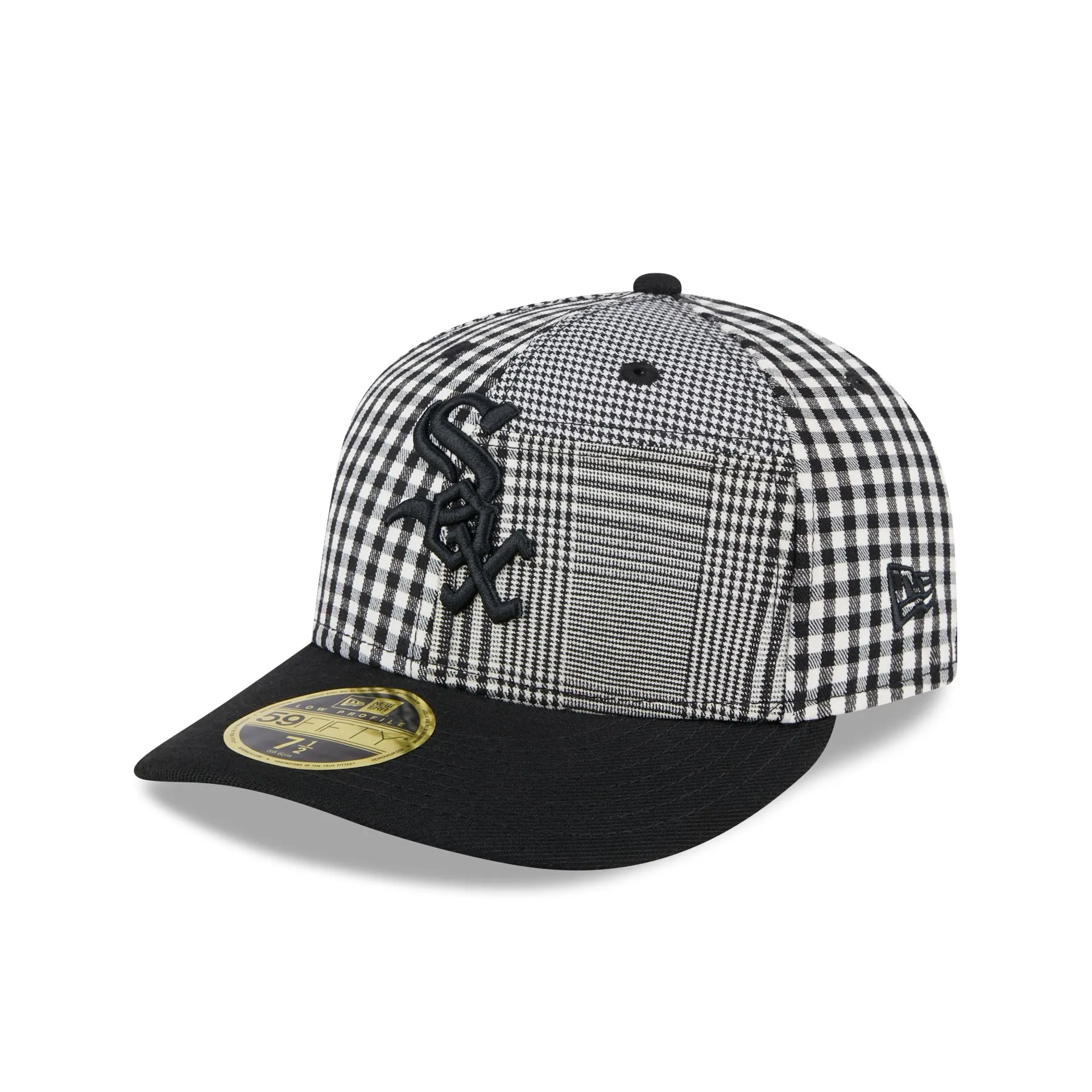 Chicago White Sox Patch Plaid Low Profile 59FIFTY Fitted Hat sold by New Era