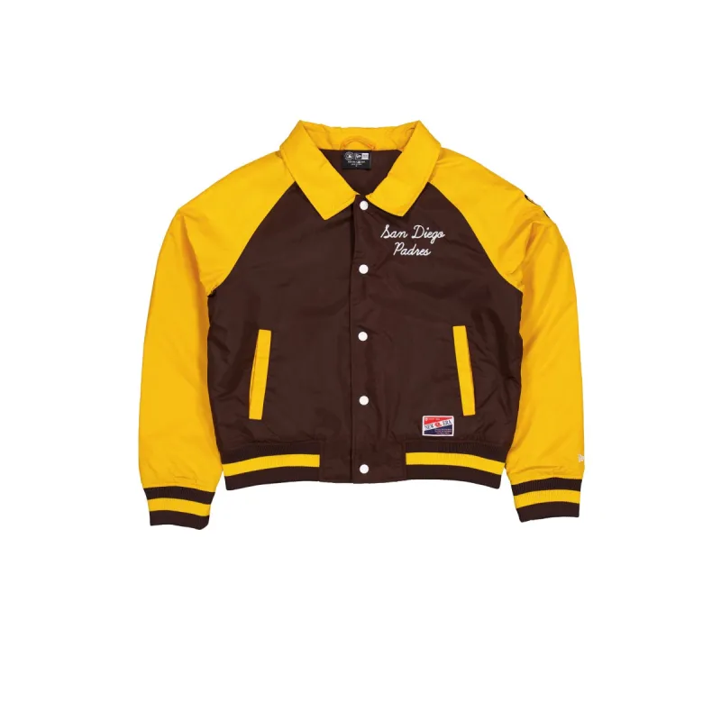 San Diego Padres Throwback Women's Jacket sold by New Era
