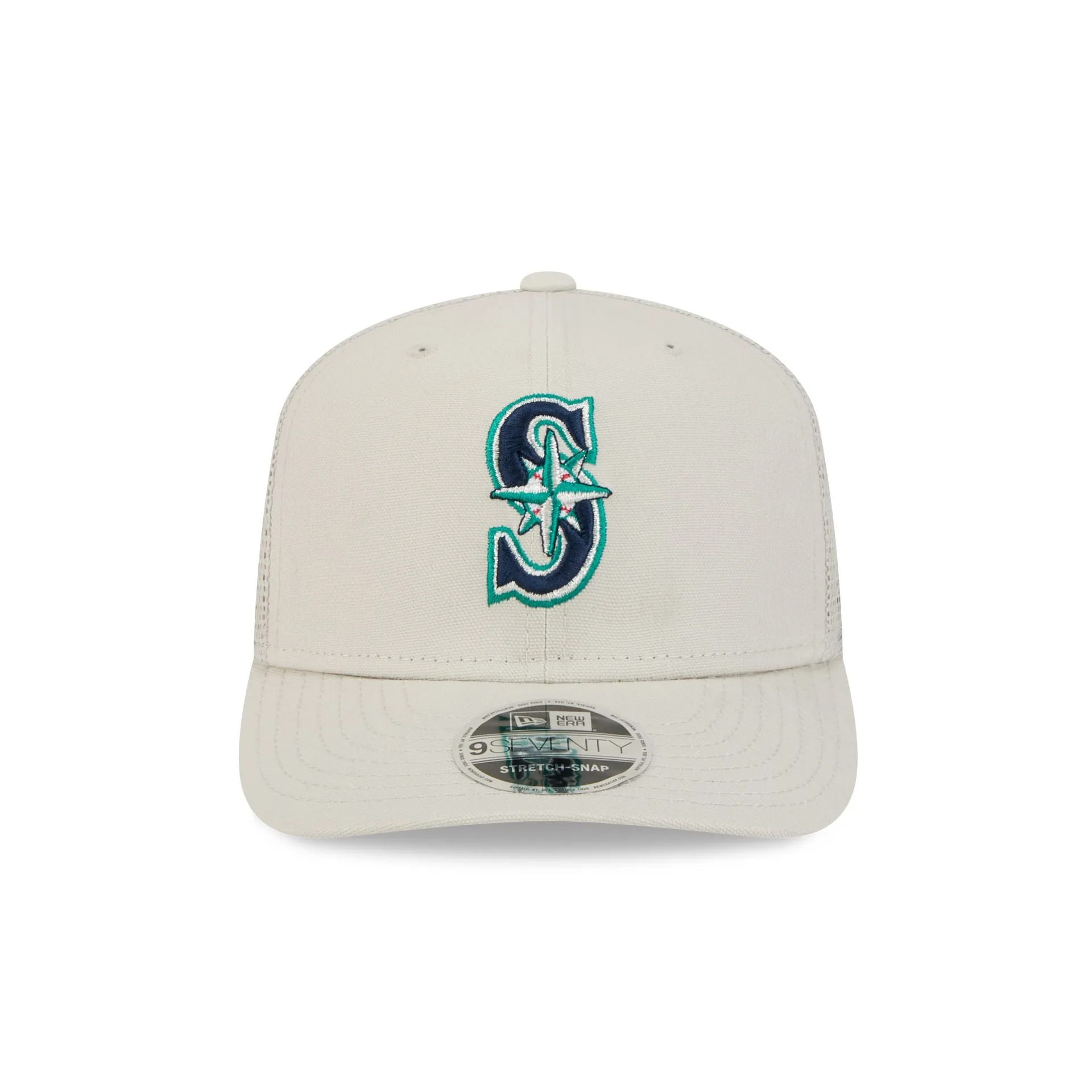 Seattle Mariners Canvas 9SEVENTY Trucker Hat sold by New Era product image thumbnail 2