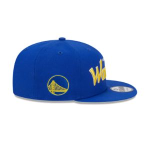Golden State Warriors Script 9FIFTY Snapback Hat sold by New Era