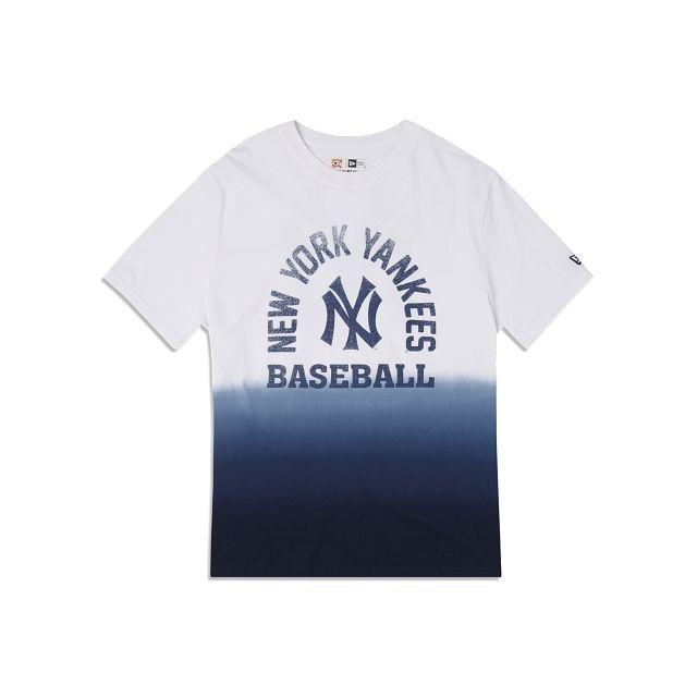 New York Yankees Throwback Dip Dye T-Shirt sold by New Era