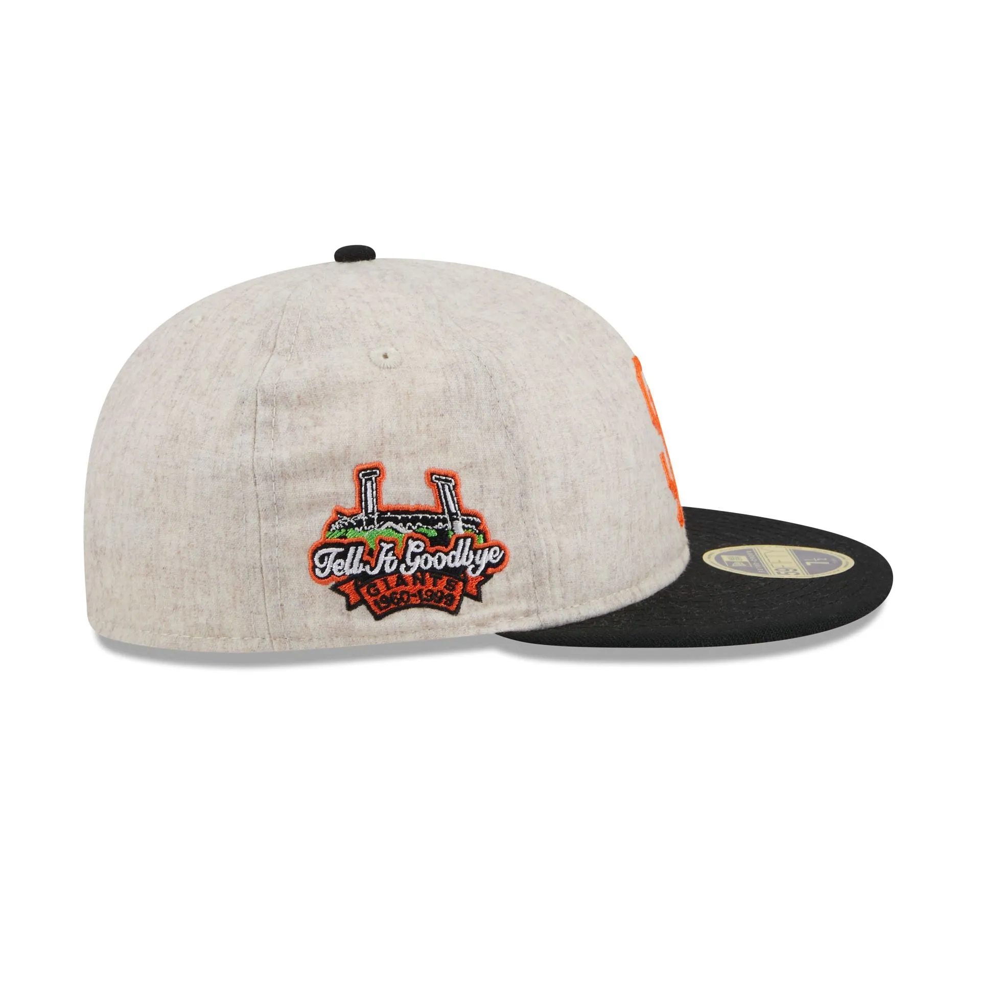 San Francisco Giants Melton Wool Retro Crown 59FIFTY Fitted Hat sold by New Era product image thumbnail 4