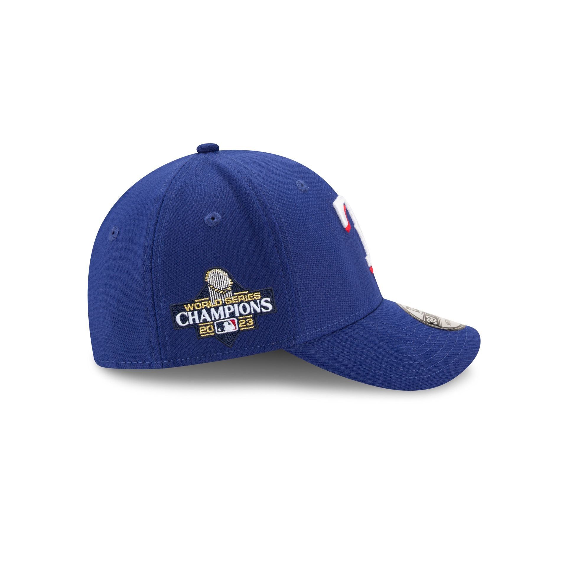 Texas Rangers 2023 World Series Champions Side Patch 39THIRTY Stretch Fit Hat sold by New Era product image thumbnail 4