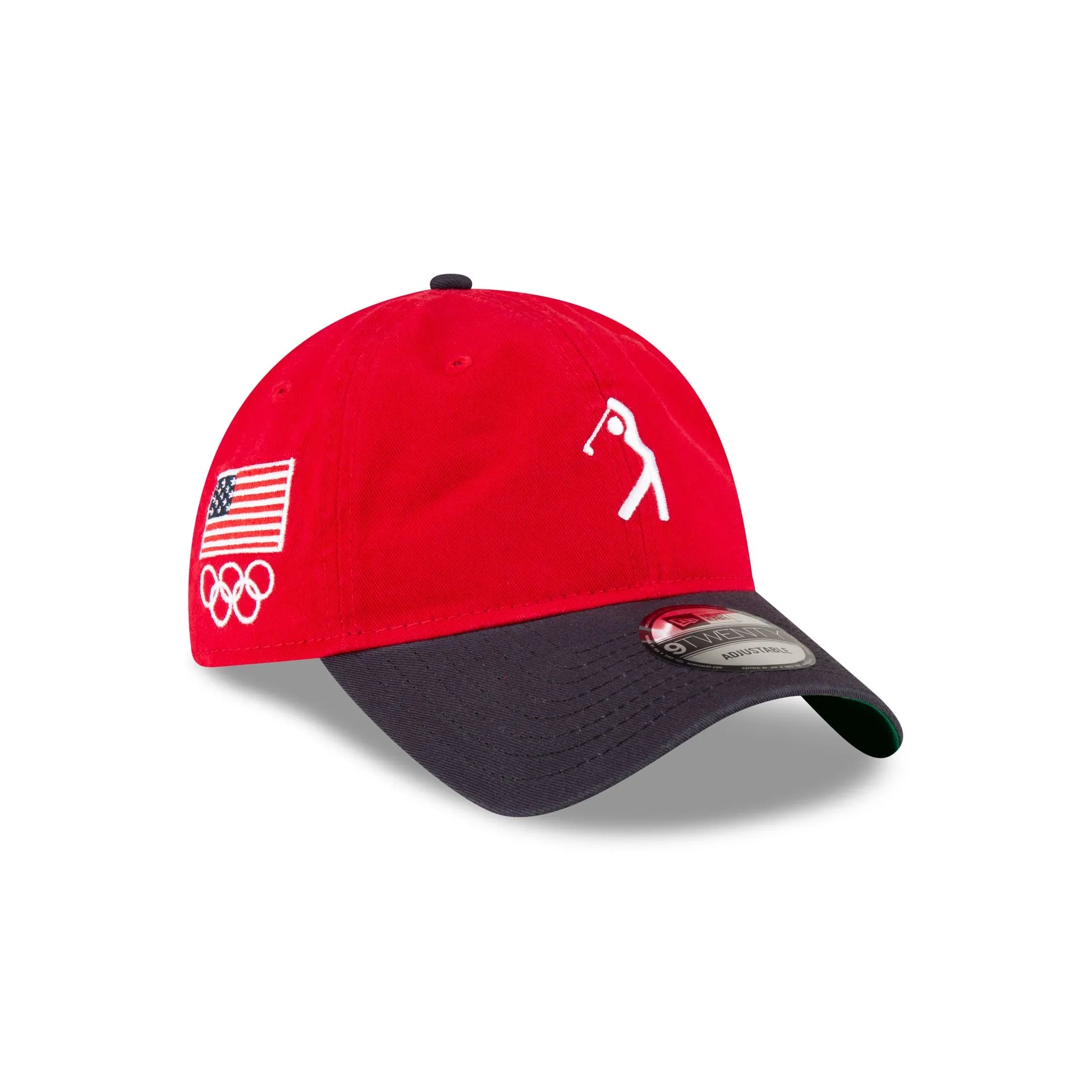Team USA Golf Red 9TWENTY Adjustable Hat sold by New Era