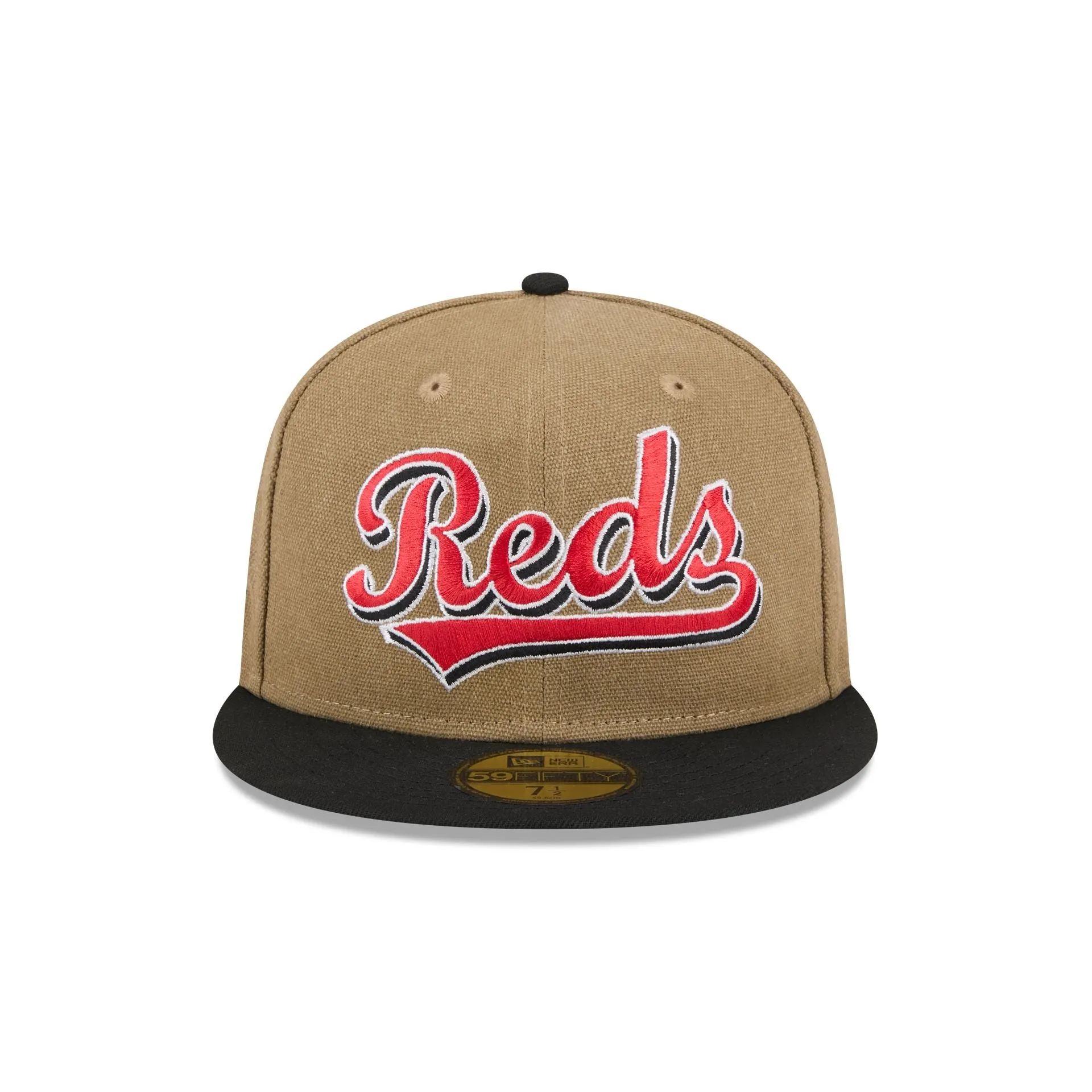 Cincinnati Reds Canvas Crown 59FIFTY Fitted Hat sold by New Era product image thumbnail 2