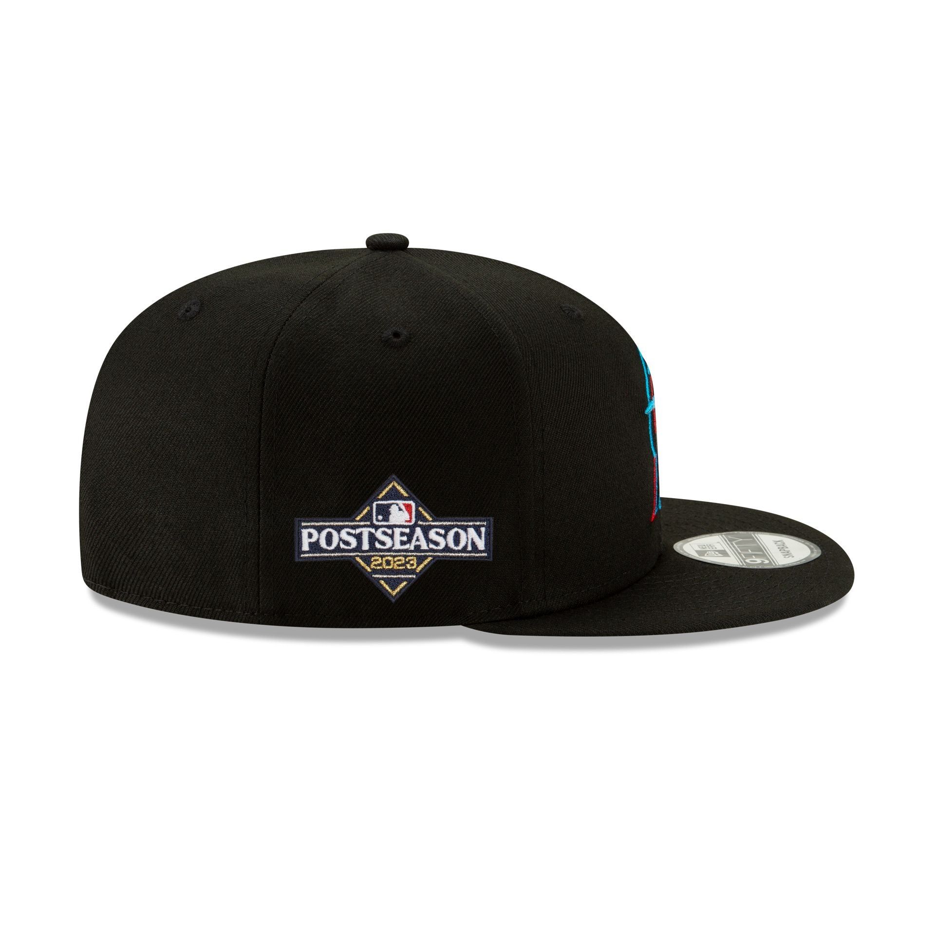 Miami Marlins 2023 Post Season Side Patch 9FIFTY Snapback Hat sold by New Era product image thumbnail 4