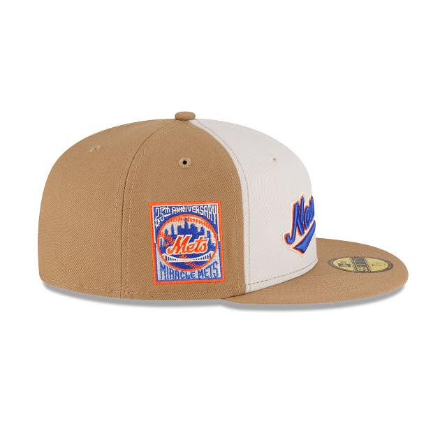 Just Caps Khaki New York Mets 59FIFTY Fitted Hat sold by New Era product image thumbnail 4