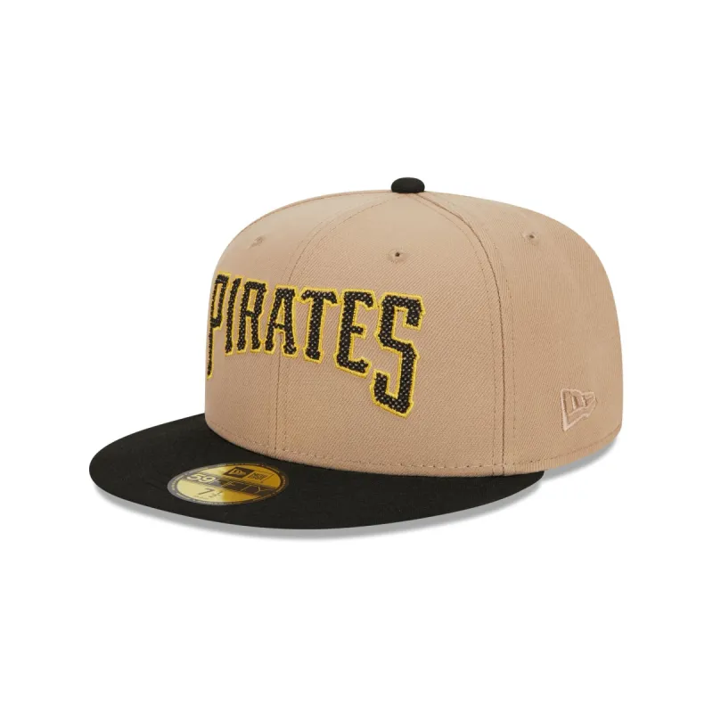 Pittsburgh Pirates Needlepoint 59FIFTY Fitted Hat sold by New Era