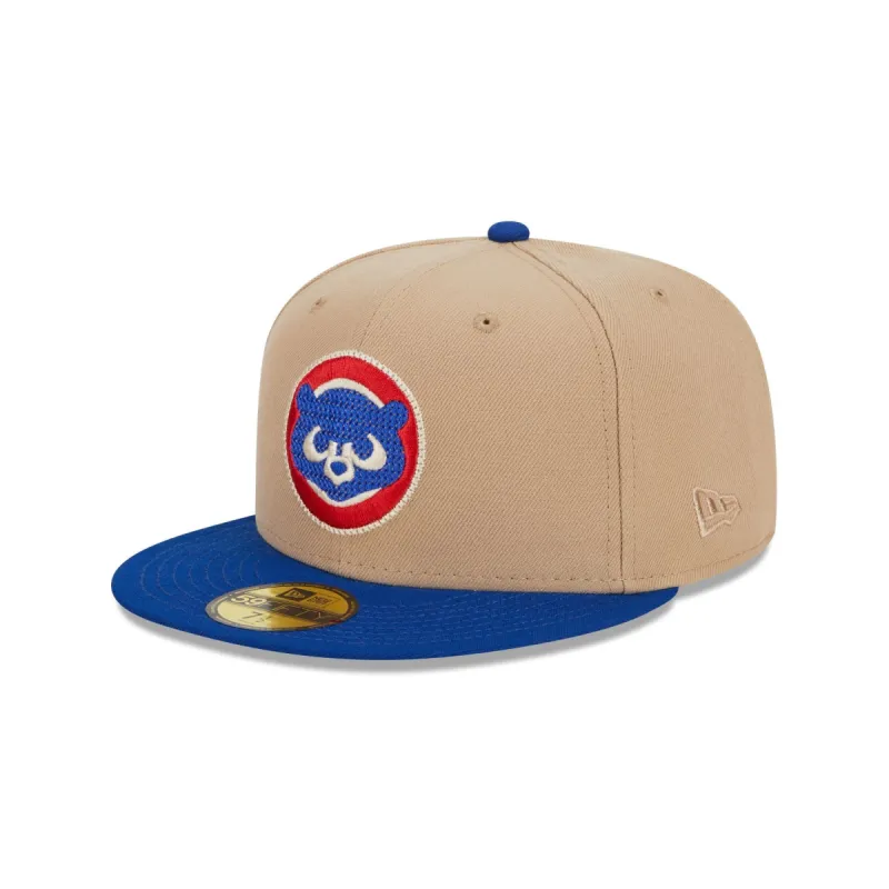 Chicago Cubs Needlepoint 59FIFTY Fitted Hat sold by New Era