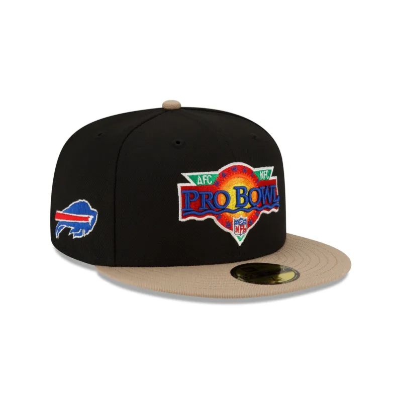 Just Caps Camel Visor Buffalo Bills 59FIFTY Fitted Hat sold by New Era