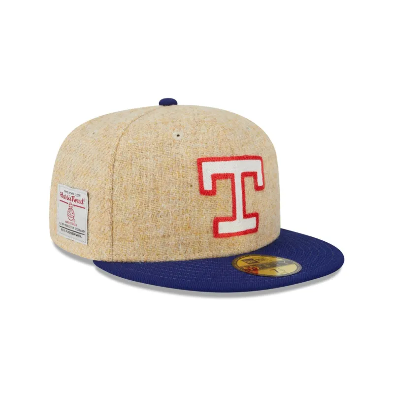 Texas Rangers Harris Tweed 59FIFTY Fitted Hat sold by New Era
