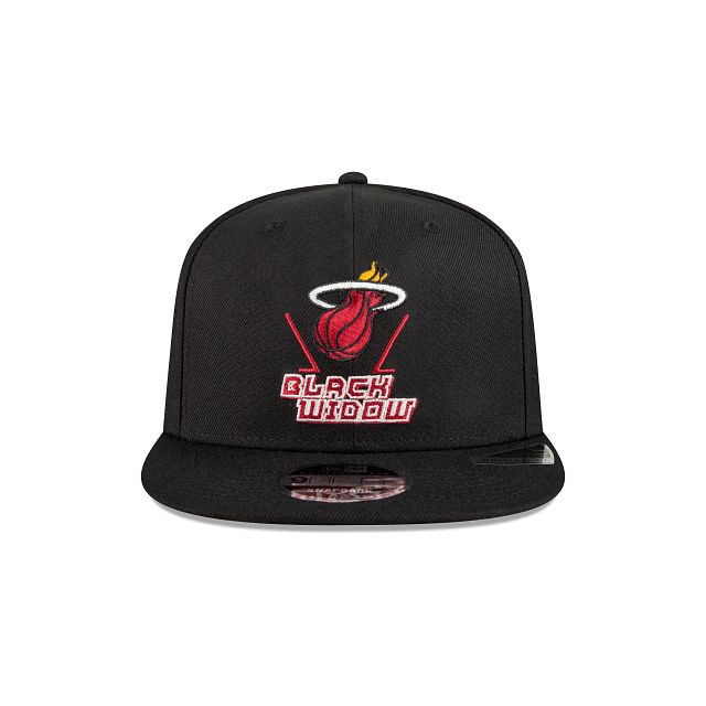 Marvel X Miami Heat Black 9FIFTY Snapback Hat sold by New Era product image thumbnail 2