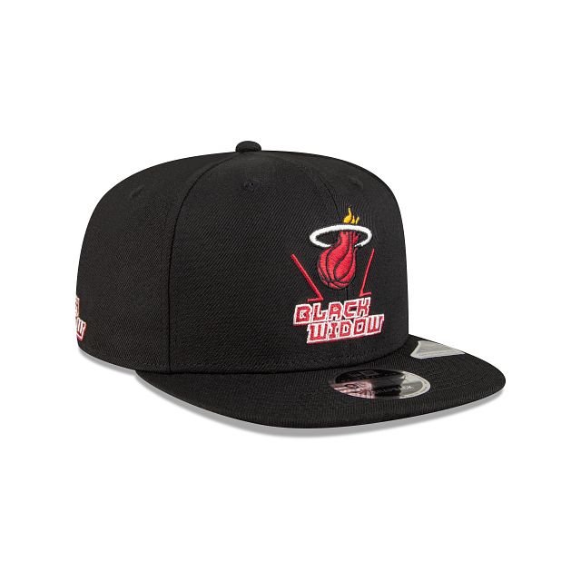 Marvel X Miami Heat Black 9FIFTY Snapback Hat sold by New Era product image thumbnail 3