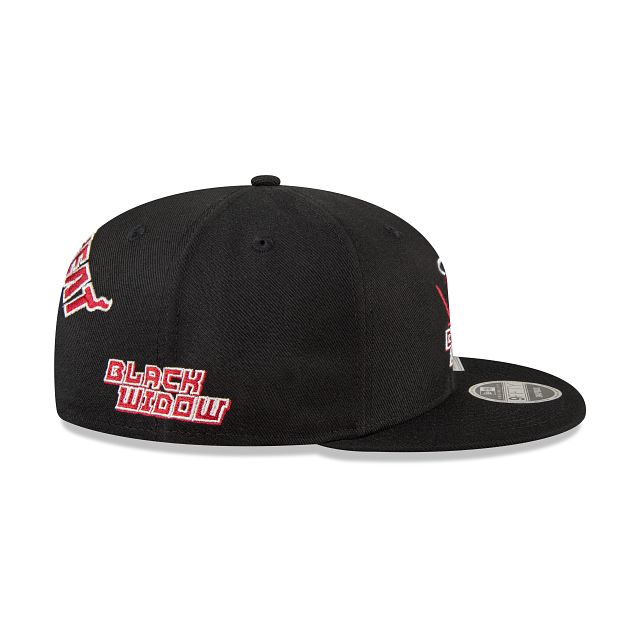 Marvel X Miami Heat Black 9FIFTY Snapback Hat sold by New Era product image thumbnail 5