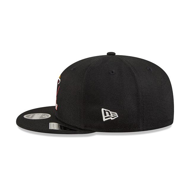 Marvel X Miami Heat Black 9FIFTY Snapback Hat sold by New Era product image thumbnail 4