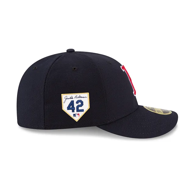 Boston Red Sox Jackie Robinson Day 2024 Low Profile 59FIFTY Fitted Hat sold by New Era product image thumbnail 4