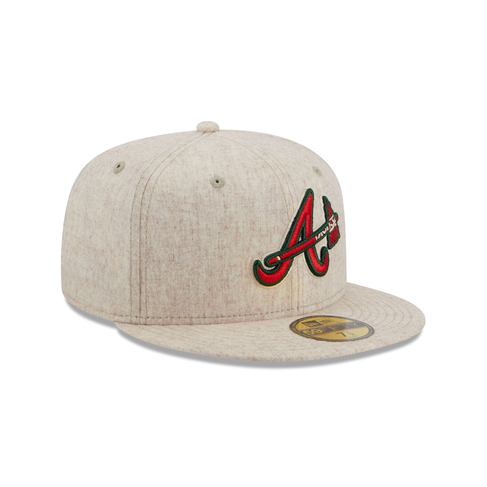 Atlanta Braves Wool Plaid 59FIFTY Fitted Hat sold by New Era product image thumbnail 3