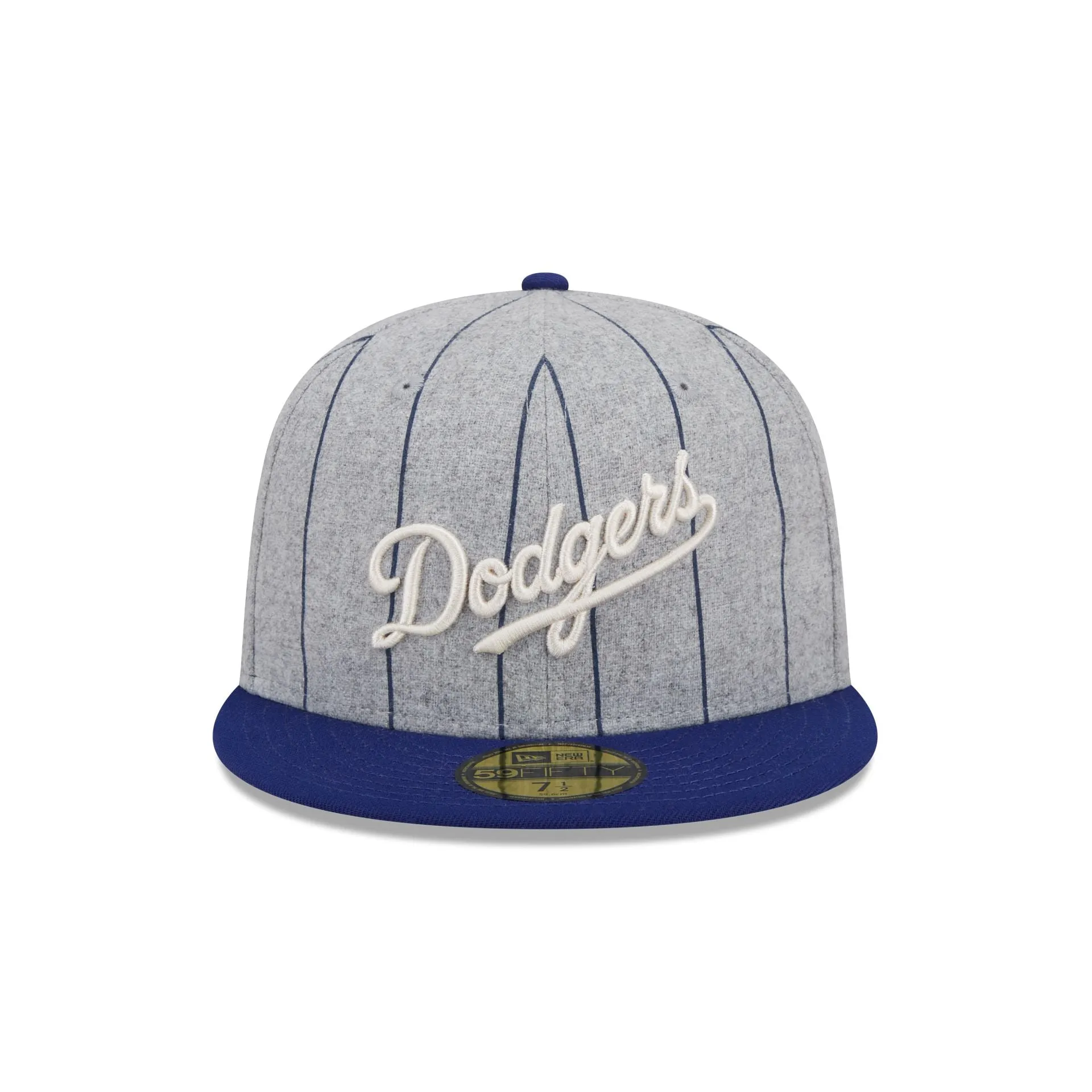 Los Angeles Dodgers Heather Pinstripe 59FIFTY Fitted Hat sold by New Era product image thumbnail 2