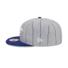 Los Angeles Dodgers Heather Pinstripe 59FIFTY Fitted Hat sold by New Era