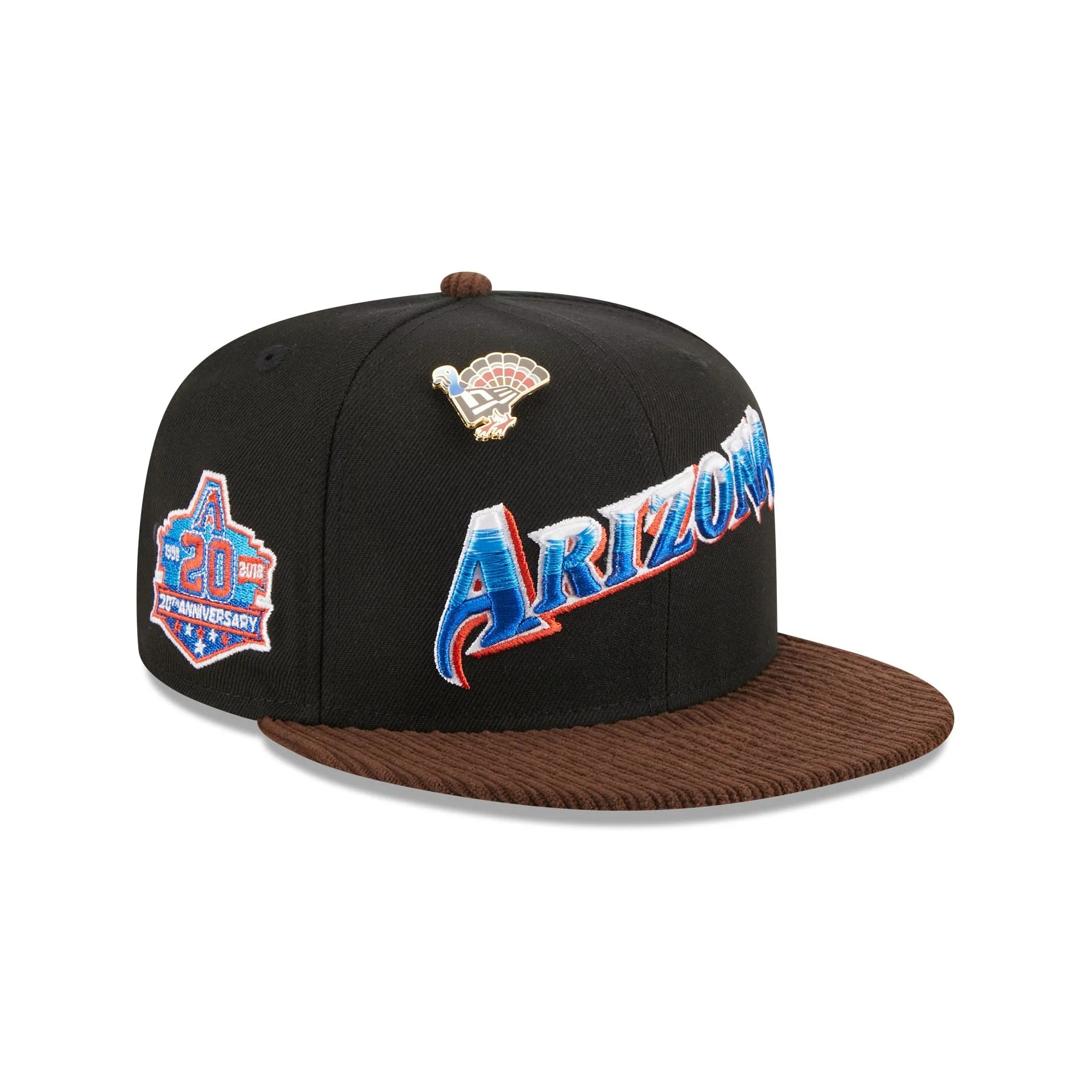 Arizona Diamondbacks Feathered Cord 59FIFTY Fitted Hat sold by New Era