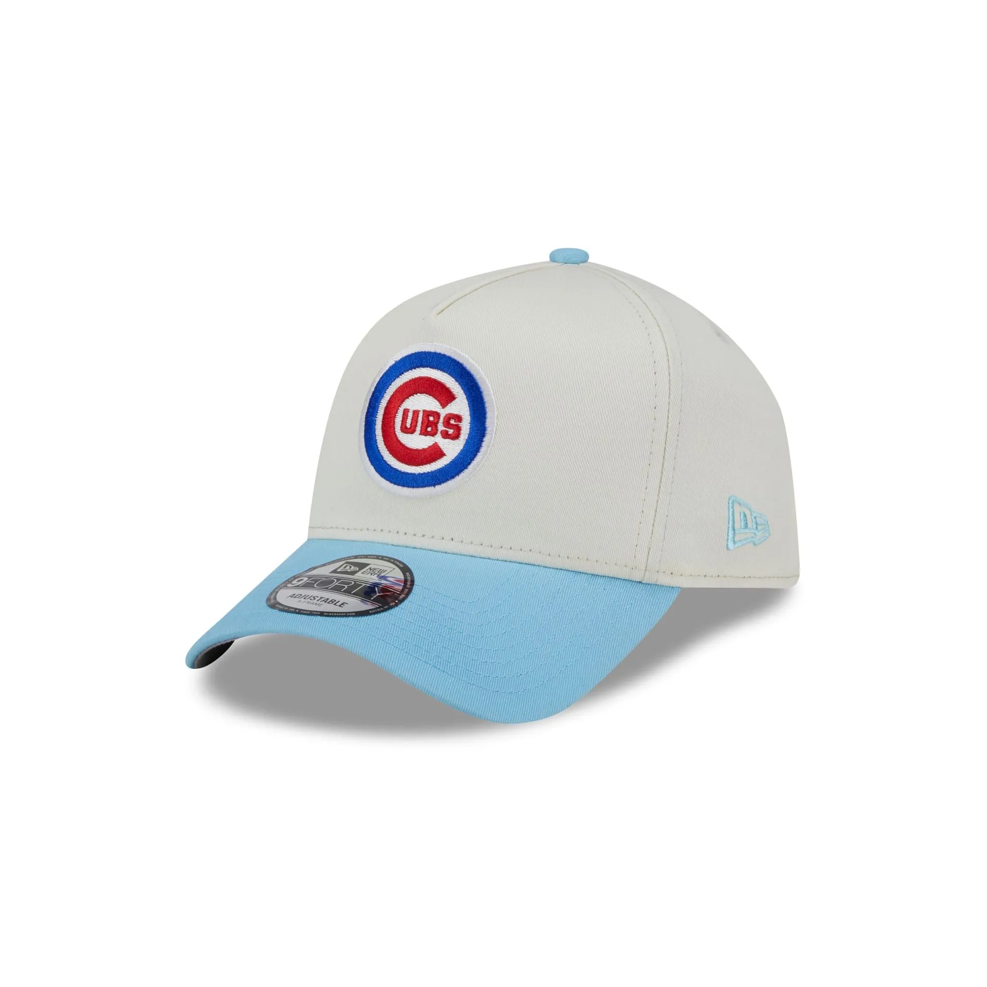 Chicago Cubs Chrome White 9FORTY A-Frame Snapback Hat sold by New Era product image thumbnail 3