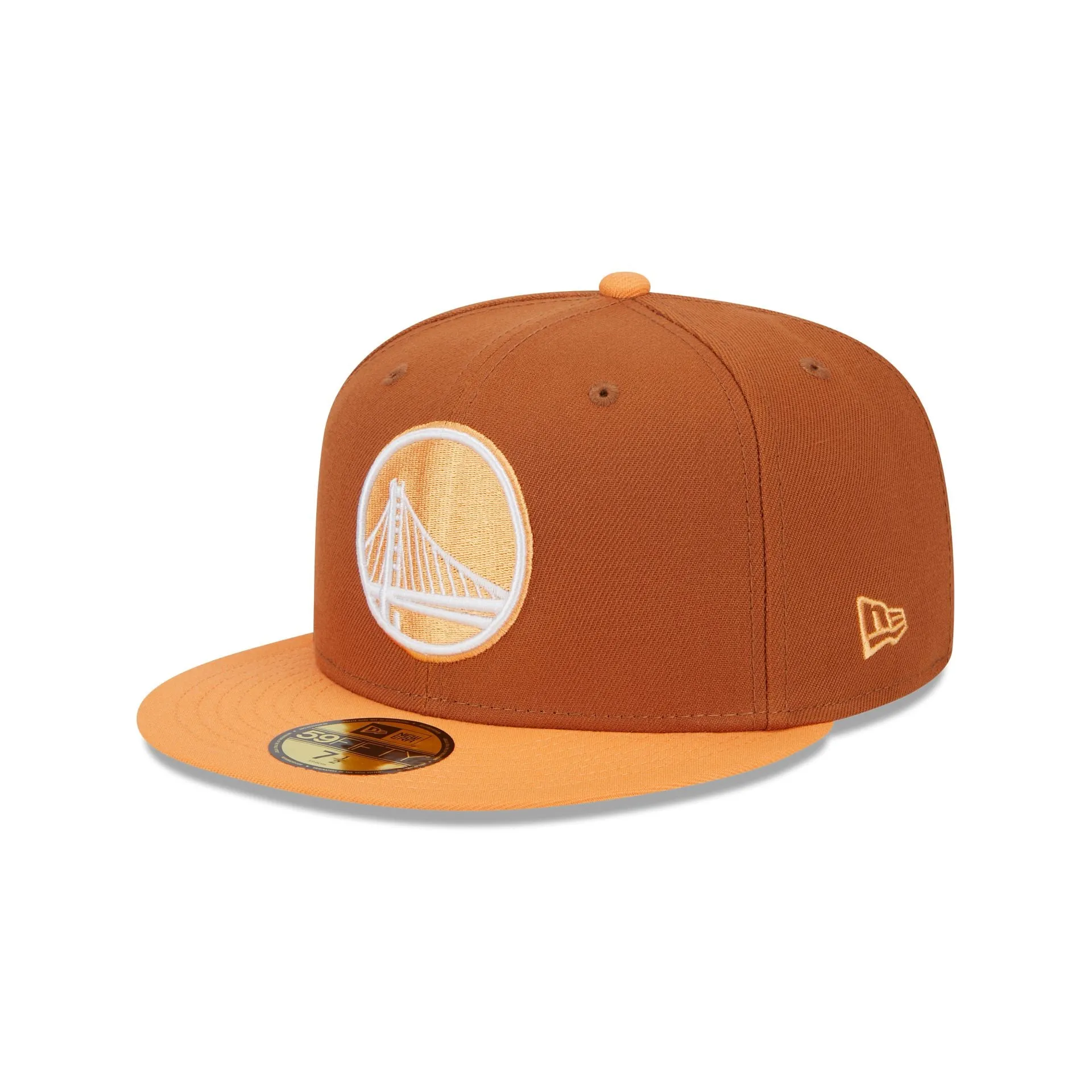 Golden State Warriors Color Pack Earthy Brown 59FIFTY Fitted Hat sold by New Era