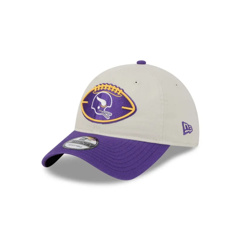 Minnesota Vikings 2024 Historic Sideline 9TWENTY Adjustable Hat sold by New Era