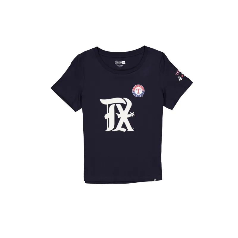 Texas Rangers City Connect Women's T-Shirt sold by New Era