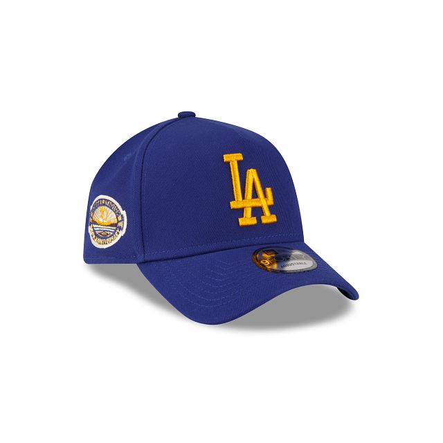 Los Angeles Dodgers Gold Logo 9FORTY A-Frame Snapback sold by New Era