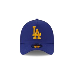 Los Angeles Dodgers Gold Logo 9FORTY A-Frame Snapback sold by New Era