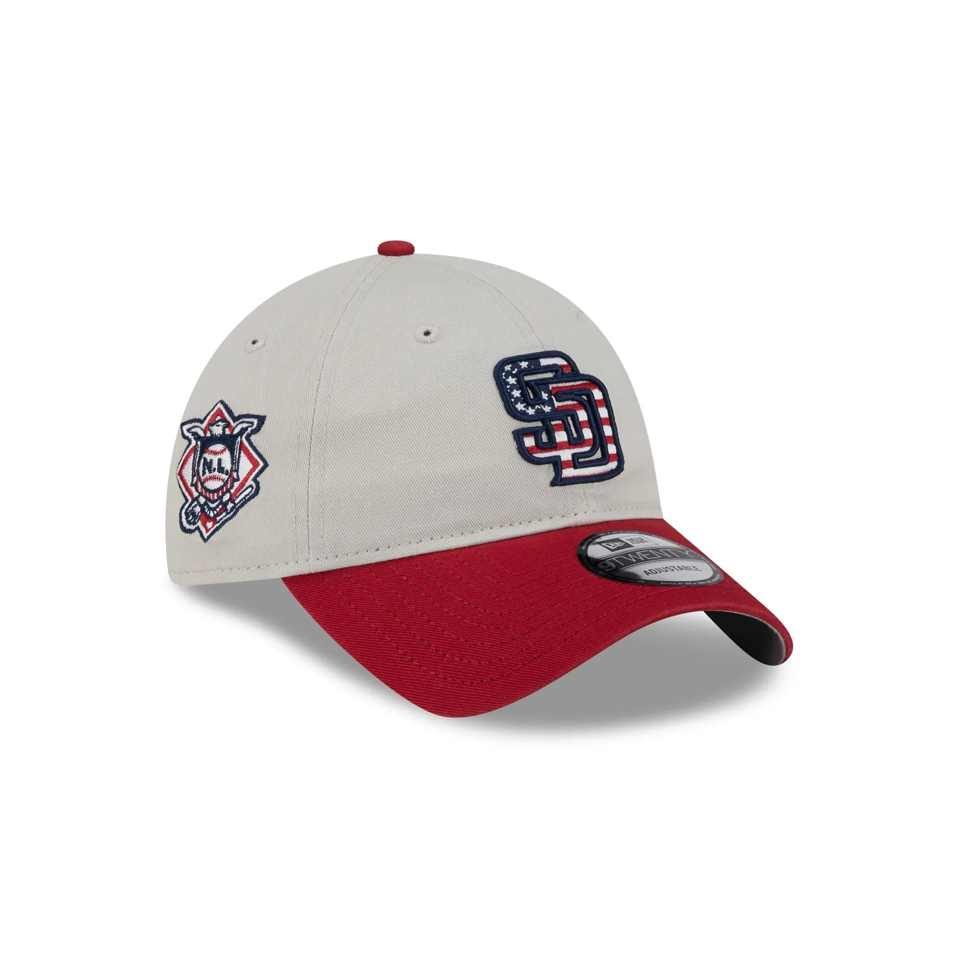 San Diego Padres Independence Day 2024 9TWENTY Adjustable Hat sold by New Era