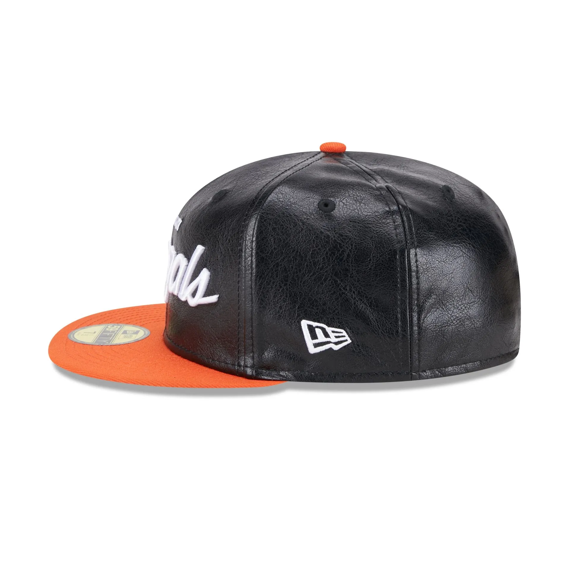 Cincinnati Bengals Faux Leather Crown 59FIFTY Fitted Hat sold by New Era product image thumbnail 4