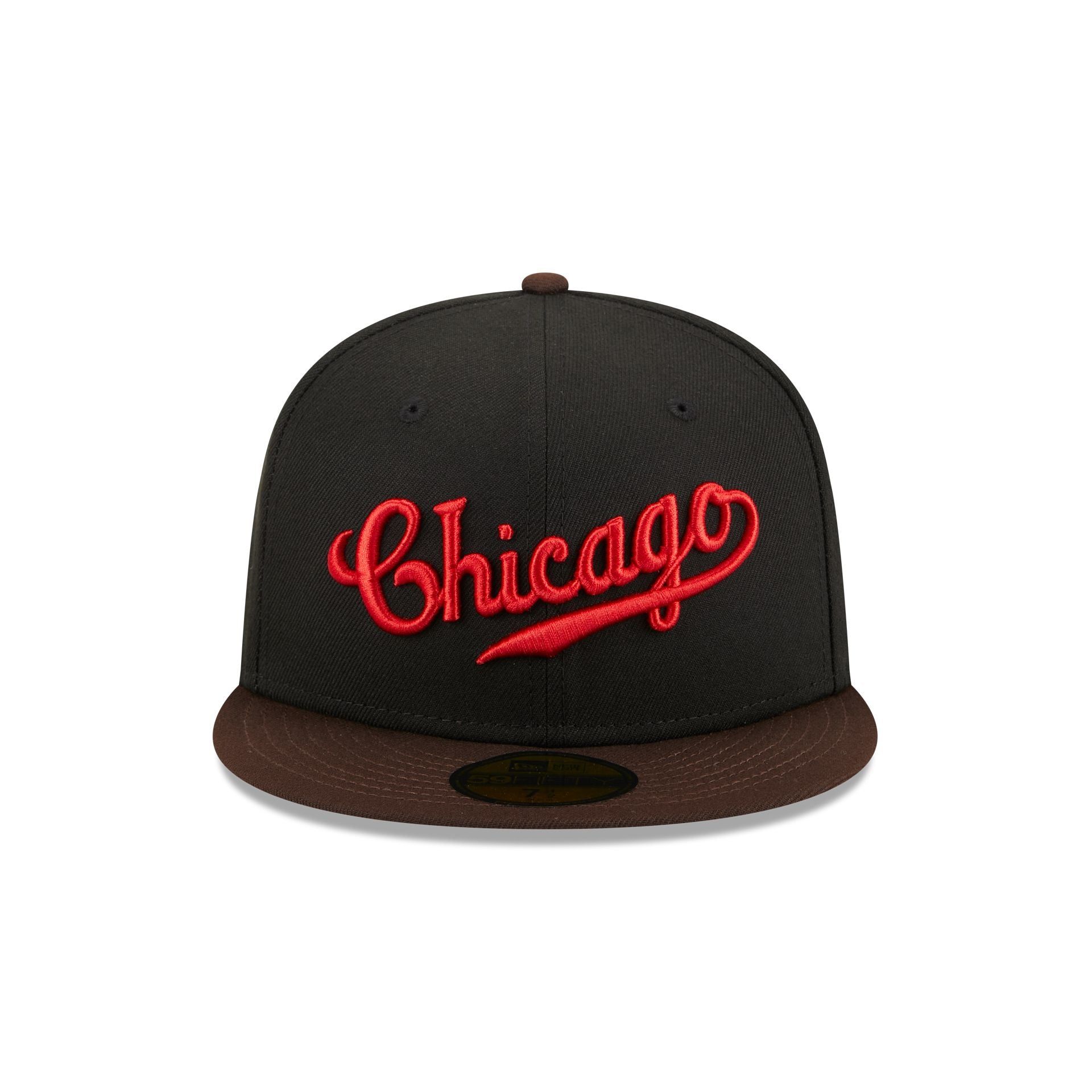 Chicago Cubs Chocolate Visor 59FIFTY Fitted Hat sold by New Era product image thumbnail 2