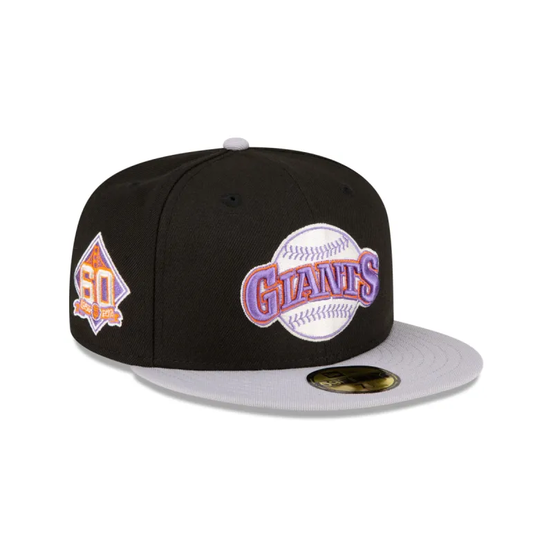 Just Caps Ghost Night San Francisco Giants 59FIFTY Fitted Hat sold by New Era