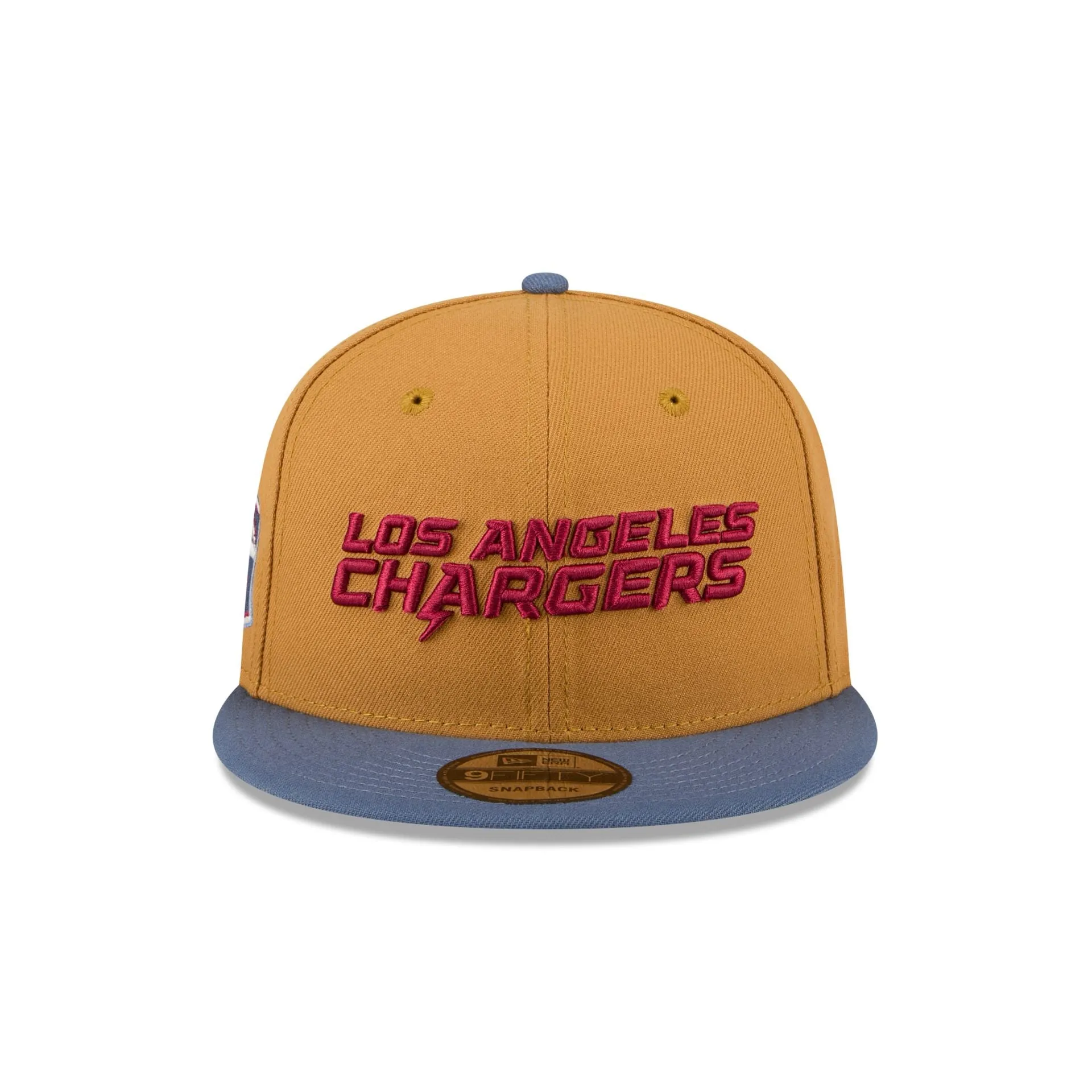 Los Angeles Chargers Panama Tan 9FIFTY Snapback Hat sold by New Era product image thumbnail 2