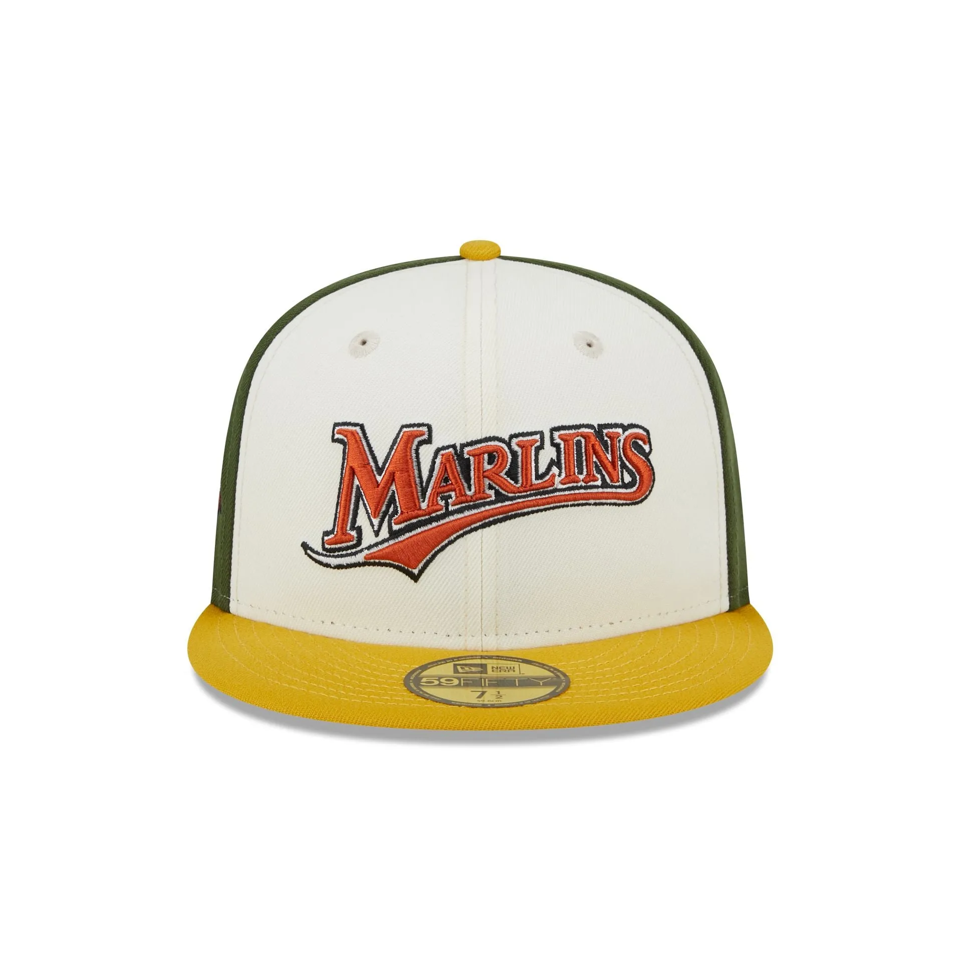 Miami Marlins Two Tone Honey 59FIFTY Fitted Hat sold by New Era product image thumbnail 2