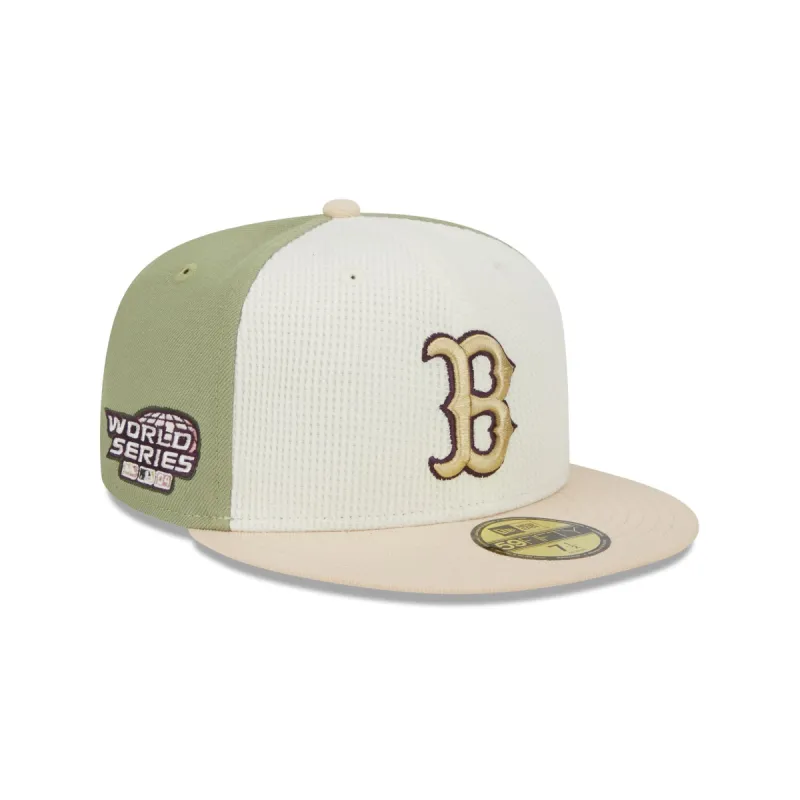 Boston Red Sox Thermal Front 59FIFTY Fitted Hat sold by New Era