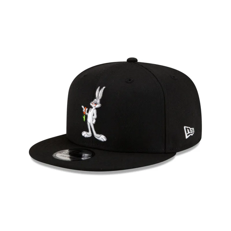 Looney Tunes Bugs Bunny Black 9FIFTY Snapback Hat sold by New Era