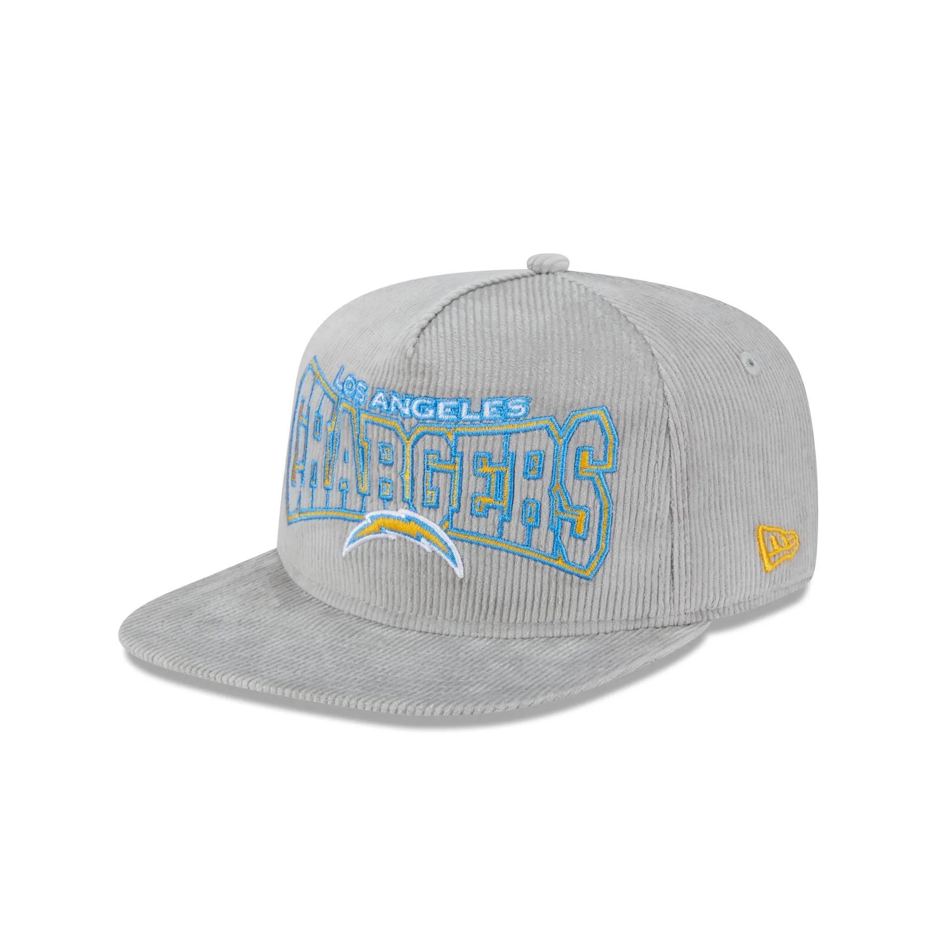 Los Angeles Chargers Gray Cord Golfer Hat sold by New Era