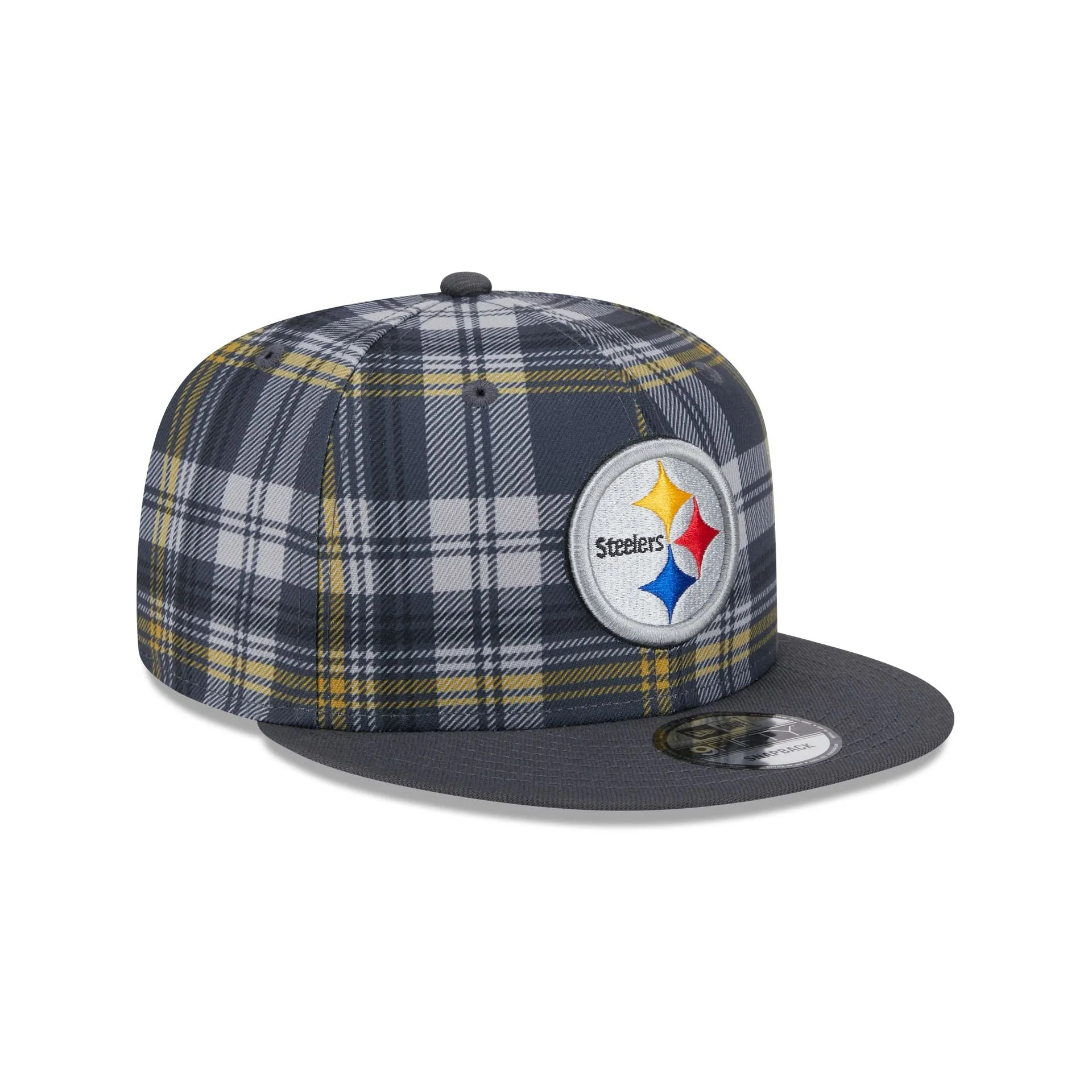 Pittsburgh Steelers 2024 Sideline Statement Gray 9FIFTY Snapback Hat sold by New Era product image thumbnail 3
