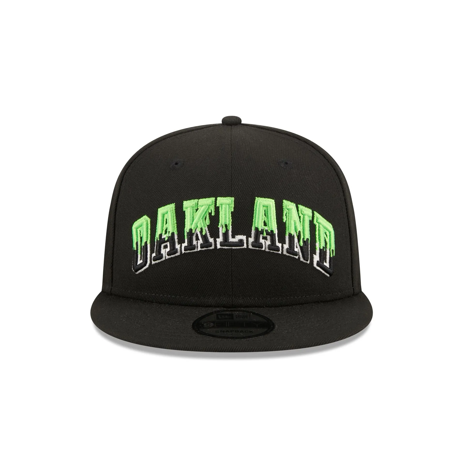 Oakland Athletics Slime Drip 9FIFTY Snapback Hat sold by New Era product image thumbnail 2