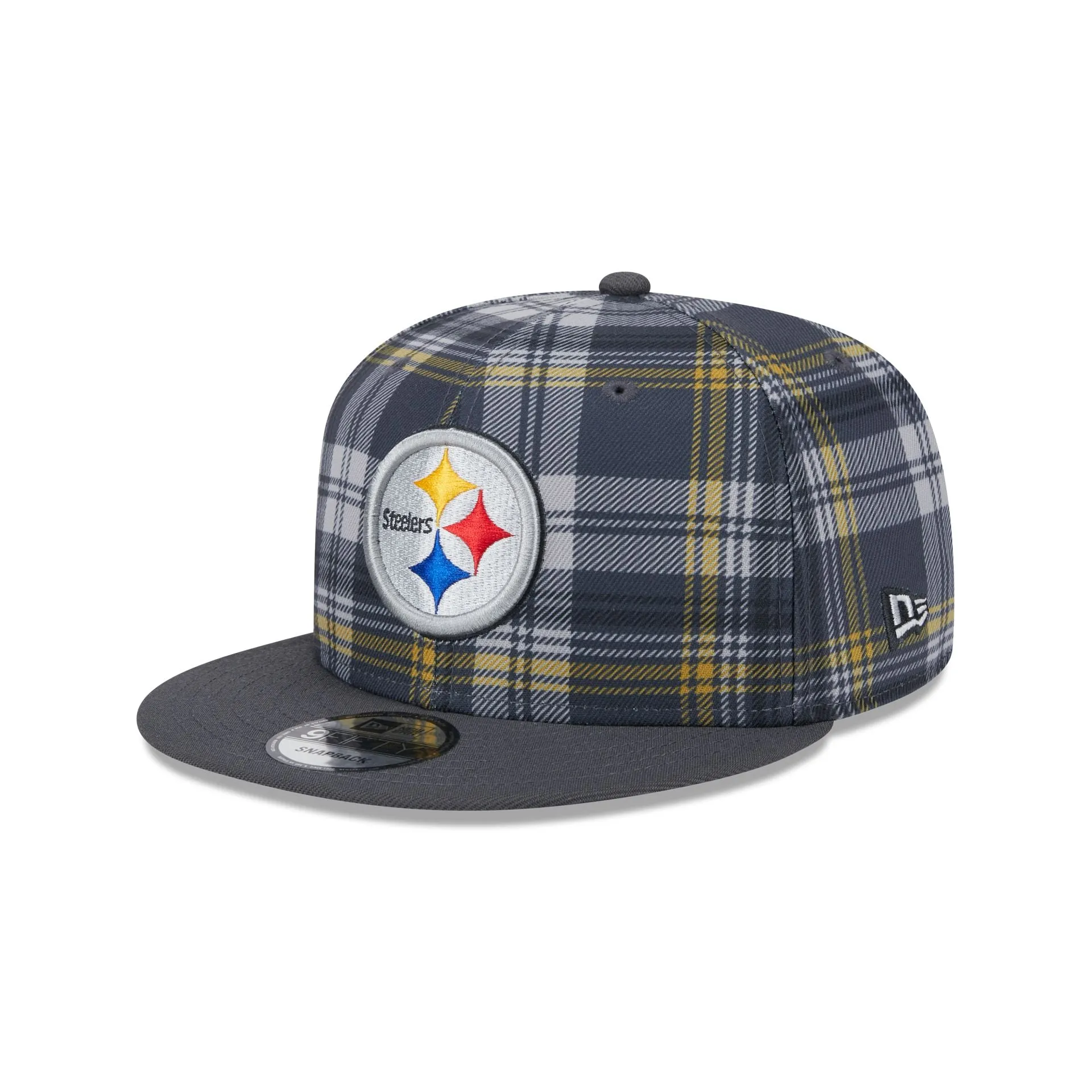 Pittsburgh Steelers 2024 Sideline Statement Gray 9FIFTY Snapback Hat sold by New Era