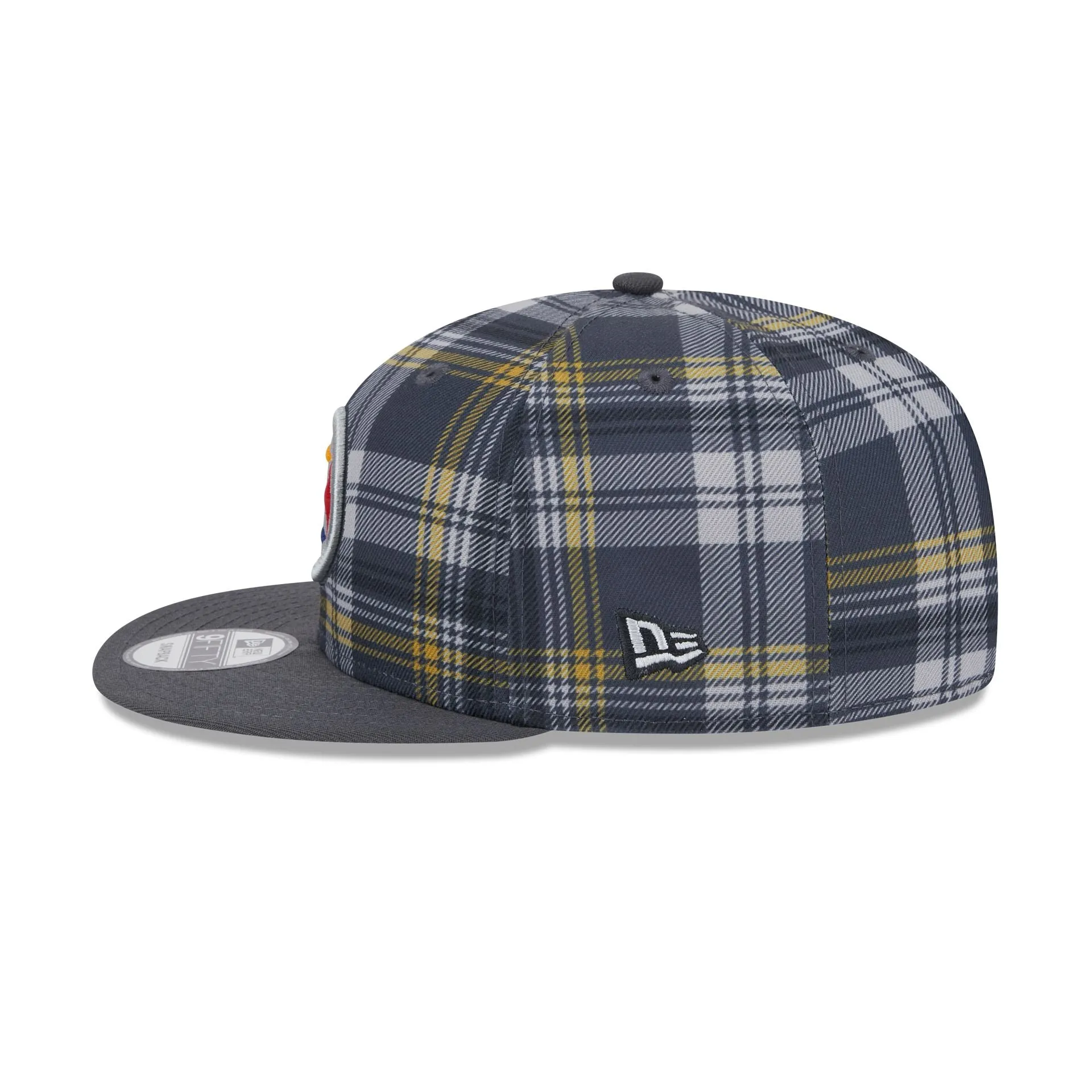 Pittsburgh Steelers 2024 Sideline Statement Gray 9FIFTY Snapback Hat sold by New Era product image thumbnail 4