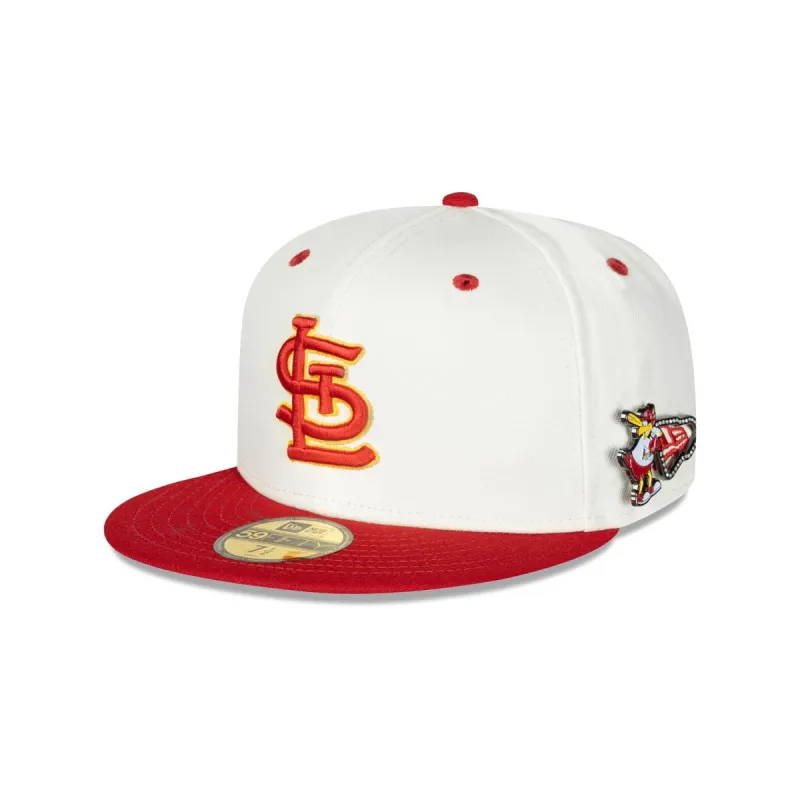 St. Louis Cardinals Mascot Pin 59FIFTY Fitted Hat sold by New Era