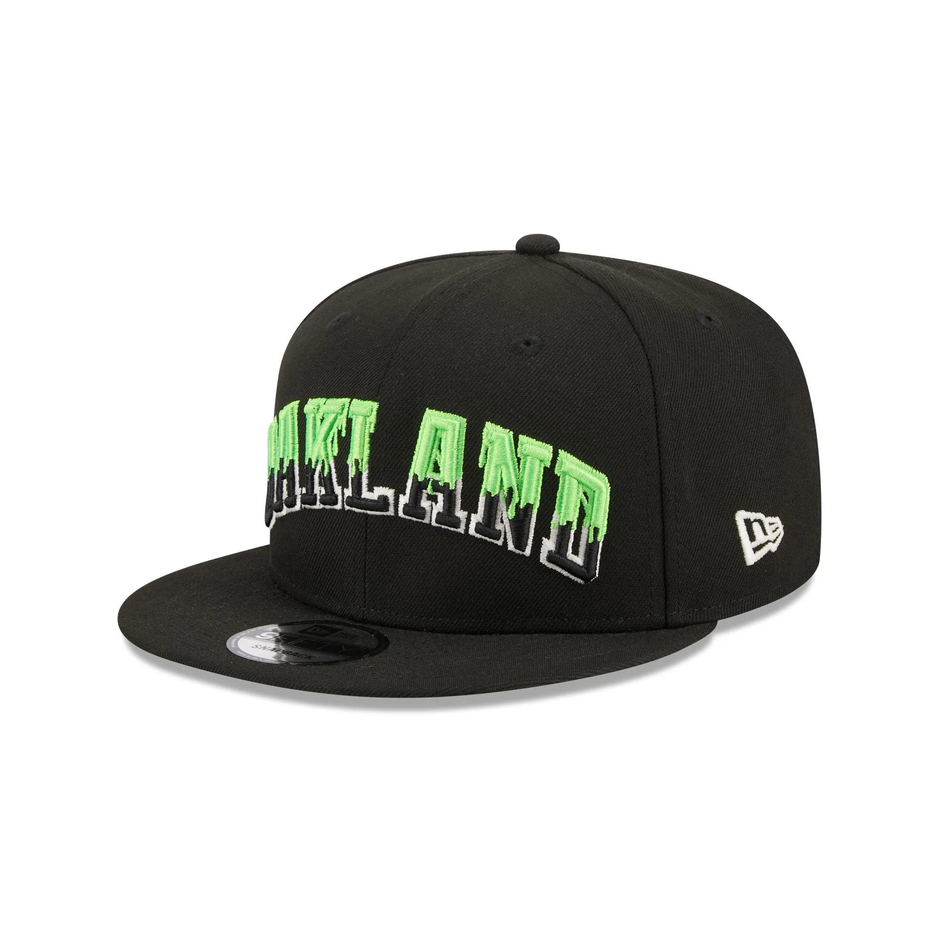 Oakland Athletics Slime Drip 9FIFTY Snapback Hat sold by New Era product image thumbnail 3