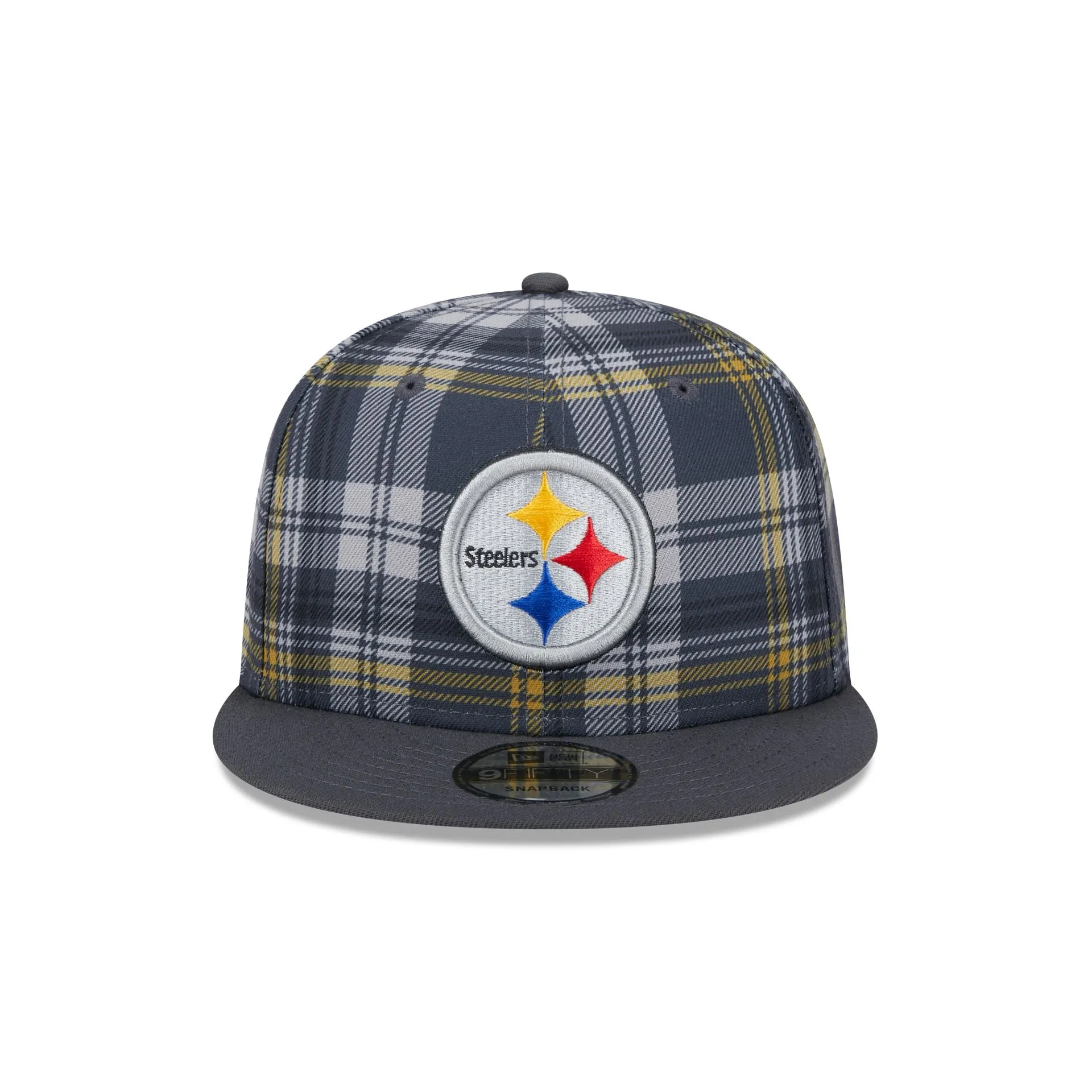 Pittsburgh Steelers 2024 Sideline Statement Gray 9FIFTY Snapback Hat sold by New Era product image thumbnail 2